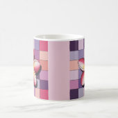 Pink Plumeria Flower Morphing Mug モーフィングマグカップ (中央)