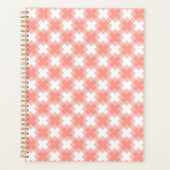 Pink Plus Pattern Planner プランナー手帳 (正面)