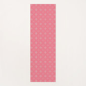 Pink Plus Pattern Yoga Mat ヨガマット (正面)