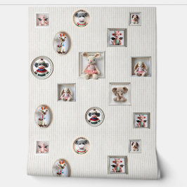 Pink Plushy Pals 壁紙