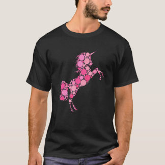 Pink Polka Dot Unicorn International Dot Day Tシャツ