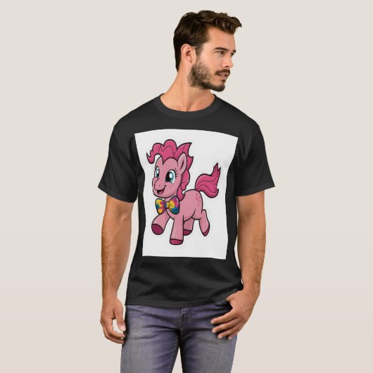 pink pony club sticker tシャツ (正面フル)