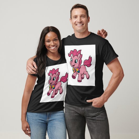 pink pony club sticker tシャツ (ユニセックス)