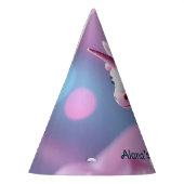 Pink Pony Unicorn Birthday Party Hat パーティーハット (左)