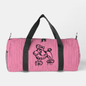 Pink  Poodle Duffel Bag ダッフルバッグ (裏面)
