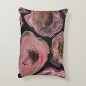 Pink Poppies Accent Pillow アクセントクッション (裏面(縦))