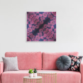 Pink Poppies II Stretched Canvas Print キャンバスプリント (インサイチュ (リビング))