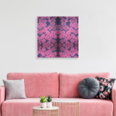 Pink Poppies Stretched Canvas Print キャンバスプリント (インサイチュ (リビング))