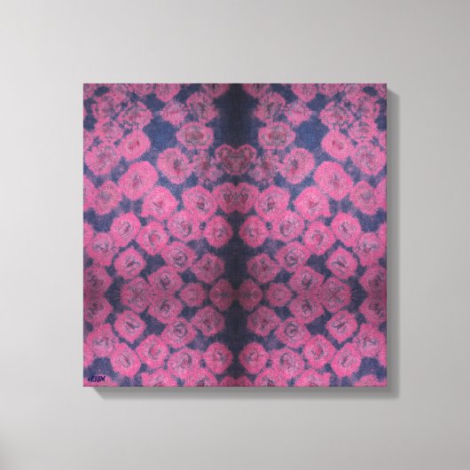 Pink Poppies Stretched Canvas Print キャンバスプリント (正面)