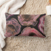 Pink Poppies Throw Pillow ランバークッション (ブランケット)