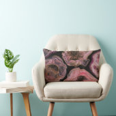 Pink Poppies Throw Pillow ランバークッション (椅子)