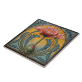 Pink Poppy at Sunset タイル (側面)