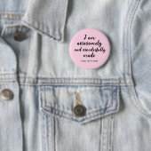 Pink Positive Biblical Affirmation 缶バッジ (インサイチュ)