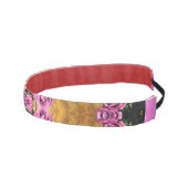 Pink Prancing Posies アスレチックヘッドバンド (右)