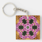 Pink Prancing Posies   キーホルダー (正面)