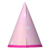 Pink Princess Birthday Party Hat パーティーハット (裏面)