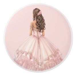 Pink Princess Girl's Girly Ceramic Knob セラミックノブ