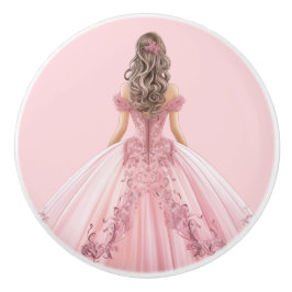 Pink Princess Girl's Girly Ceramic Knob セラミックノブ