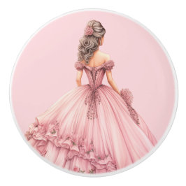 Pink Princess Girl's Girly Ceramic Knob セラミックノブ