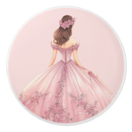 Pink Princess Girl's Girly Ceramic Knob セラミックノブ