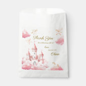 Pink Princess Party Thank You フェイバーバッグ (正面)