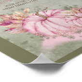 PINK Pumpkin - 結婚s Poster ポスター (角)