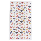 Pink Purple Butterflies スモールペーパーバッグ (正面)