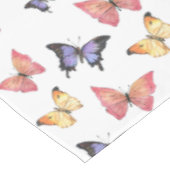 Pink Purple Butterflies テーブルクロス (アングル)