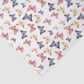 Pink Purple Butterflies 薄葉紙 (詳細)