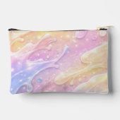 Pink & purple pastel colours AI art  アクセサリーポーチ (裏面)