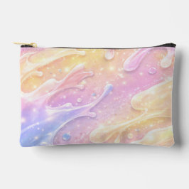 Pink & purple pastel colours AI art  アクセサリーポーチ