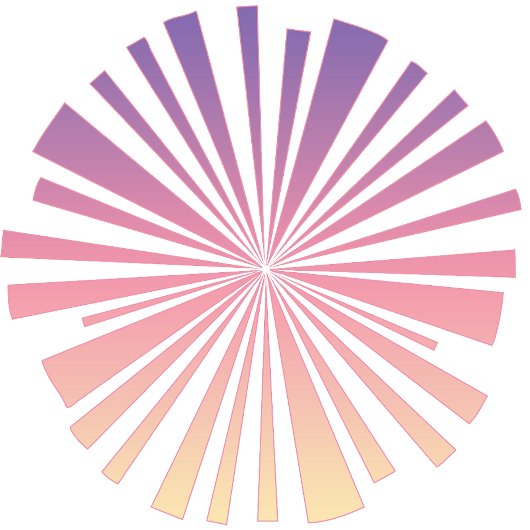 Pink Purple Shine Minimalist Mug | Glow Art マグカップ