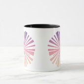 Pink Purple Shine Minimalist Mug | Glow Art マグカップ (中央)