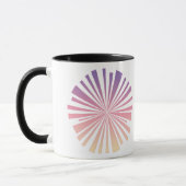Pink Purple Shine Minimalist Mug | Glow Art マグカップ (左)