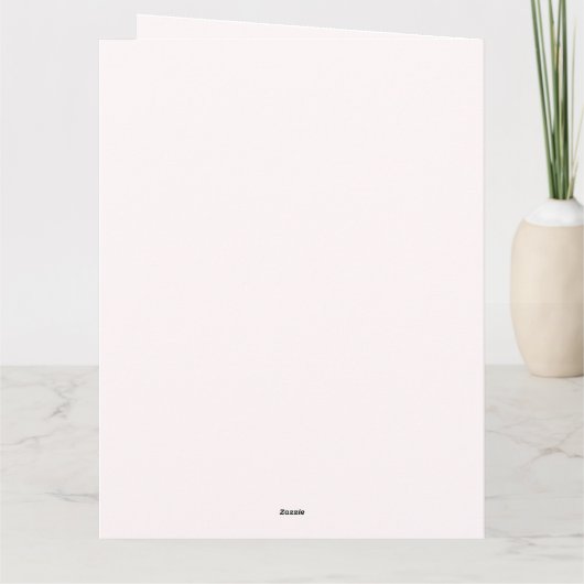 Pink Purple Unicorn Head カード (裏面)