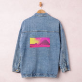 Pink Pyramids for Men T-Shirt Denim Jacket デニムジャケット (ハンガー)