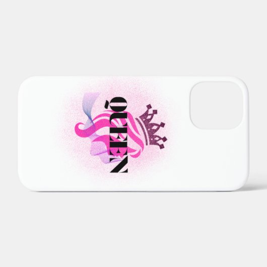 Pink Queen Crown Design – Confident Feminine Power Case-Mate iPhoneケース (裏面 (横))