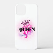 Pink Queen Crown Design – Confident Feminine Power Case-Mate iPhoneケース (裏面)