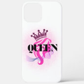 Pink Queen Crown Design – Confident Feminine Power Case-Mate iPhoneケース (裏面)