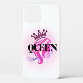 Pink Queen Crown Design – Confident Feminine Power Case-Mate iPhoneケース (裏面)