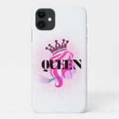 Pink Queen Crown Design – Confident Feminine Power Case-Mate iPhoneケース (裏面)