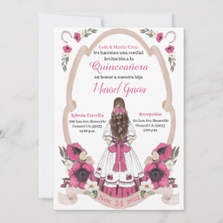 Pink Quinceanera Charra, Rancho Charro Western
