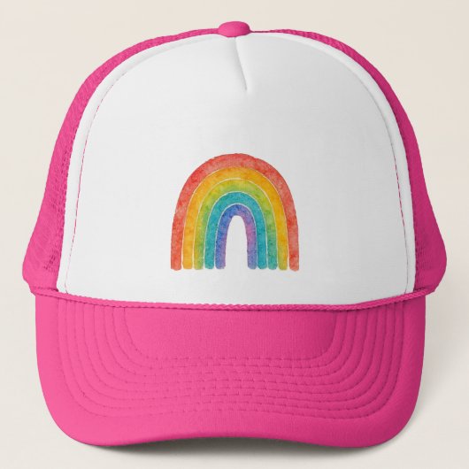 Pink Rainbow Cap. キャップ (正面)
