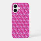 Pink Ranunculus – Modern Floral Design iPhone 16ケース (裏面)