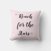 Pink Reach かわいらし for the Stars クッション (正面)