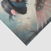 Pink Rebel Angel Decoupage 薄葉紙 (詳細)