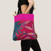 Pink, red トートバッグ (クローズアップ)