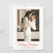 Pink & Red Bow Preppy Coquette Single Girl Mom シーズンカード (正面)