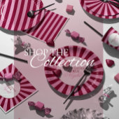 Pink red swirly Christmas Wrapping paper ラッピングペーパー