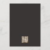 Pink Red Valentines Elegant Neutral Details Card エンクロージャーカード (裏面)